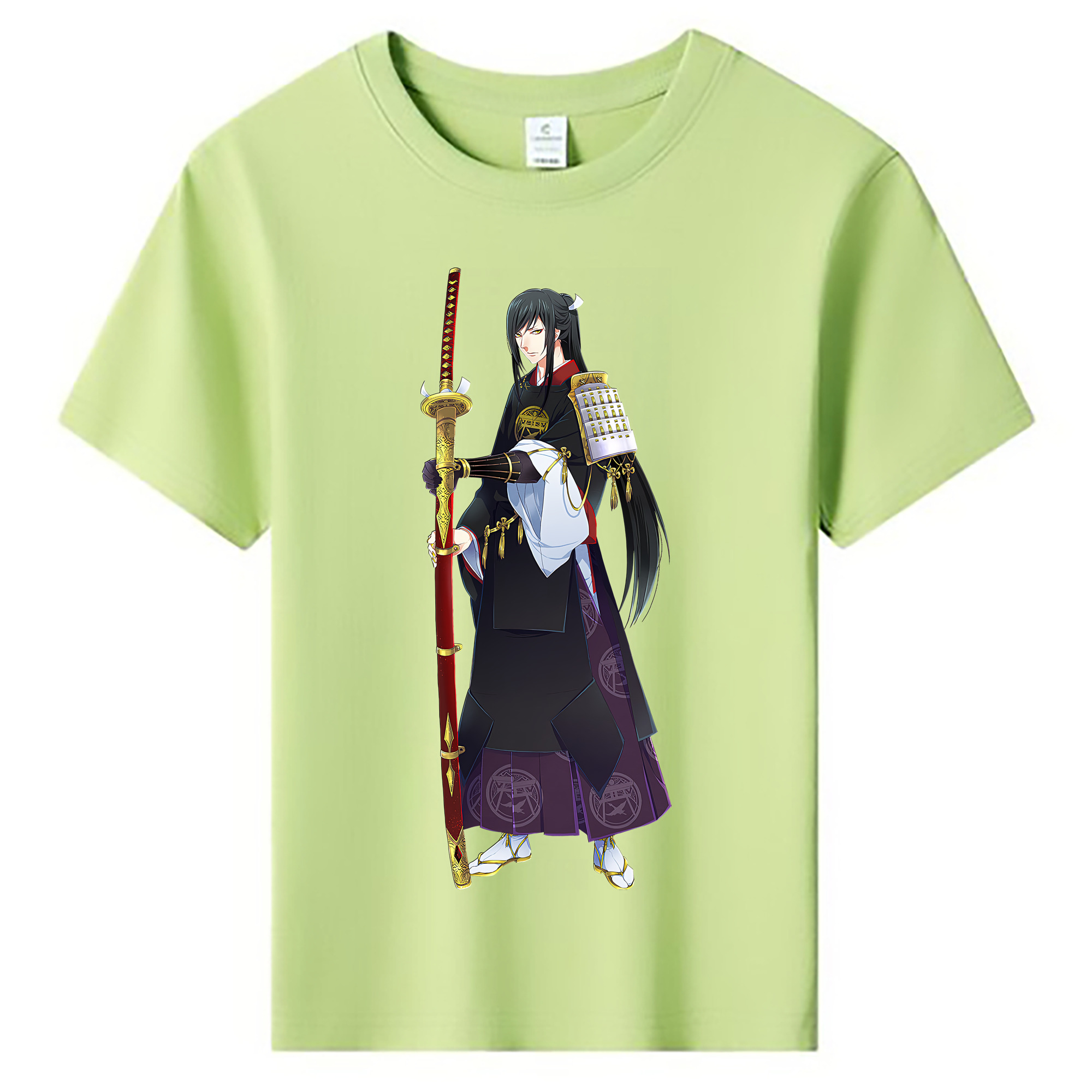 （画像用） 刀剣乱舞 Touken Ranbu 綿100％キッズTシャツ（フロントプリント）